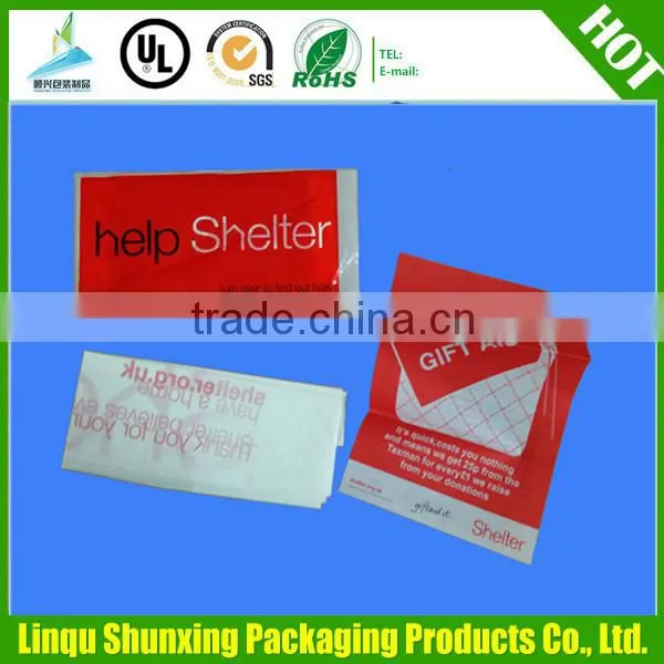 Plastic Charity Collection Bag / T-shirt Bag / Donation Bag Wholesale photo-2