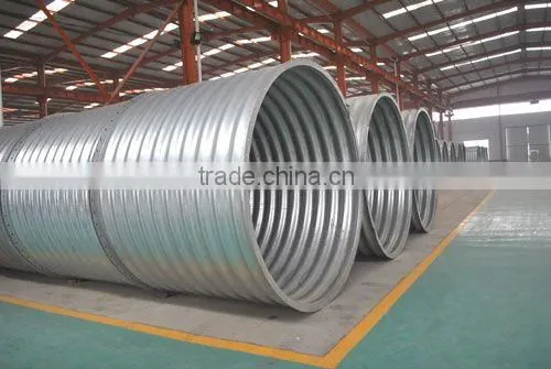 Hot Sell Galvanized Corrugated Culvert Pipe photo-3