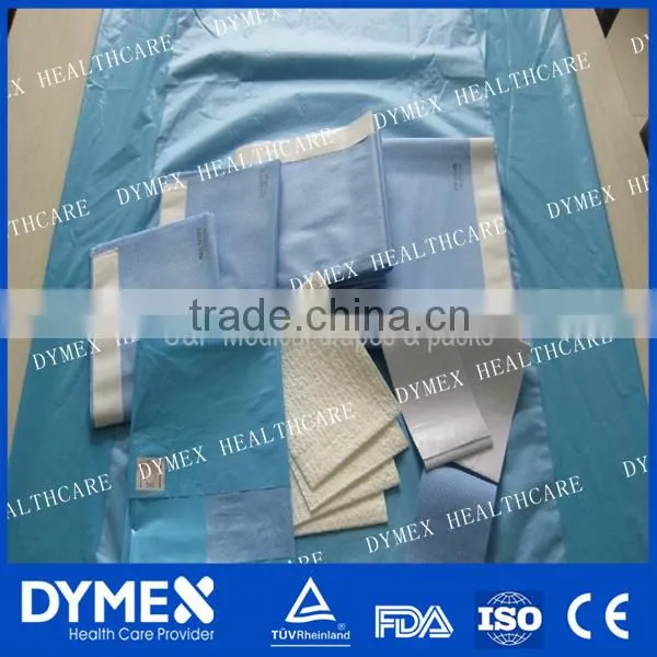 Disposable EO Sterilized Cesarean Surgical Drape Pack photo-3