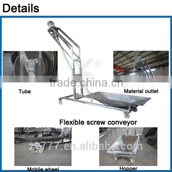 Plastic Tube Screw Conveyor for Coffee Powder and Coffee Beans photo-6