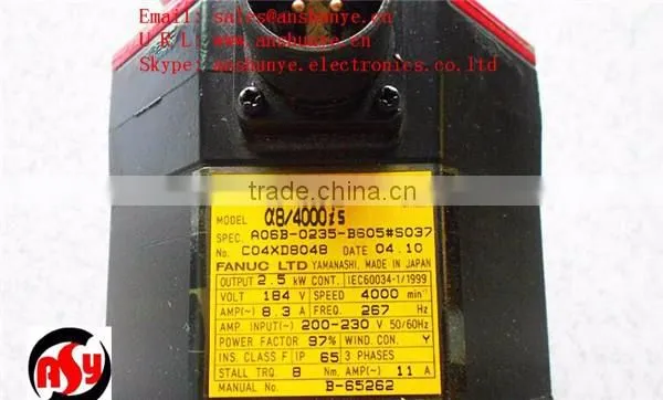 FANUC Servo Motor A06B-0235-B605 ,Second Hand Looks Like "new" Tested Working photo-4