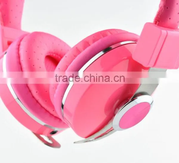Hot New Products Colorful Wire 40mm Headphone Speaker With Microphone photo-3