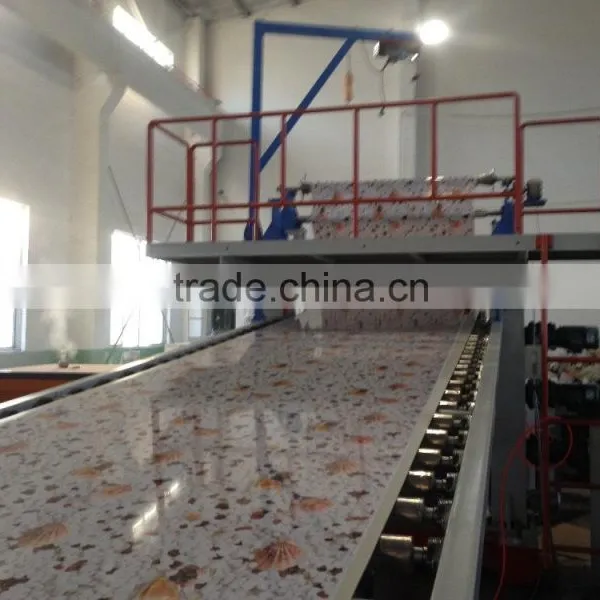 PVC Imitated Marble Machine PVC Marble Board Machine PVC Marble Making Machine photo-5