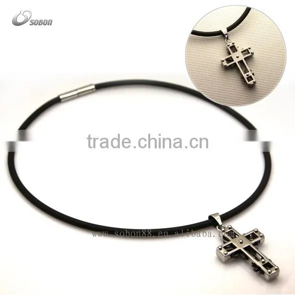 Sobon Silicone Energy Titanium Jewelry Pendant Necklace