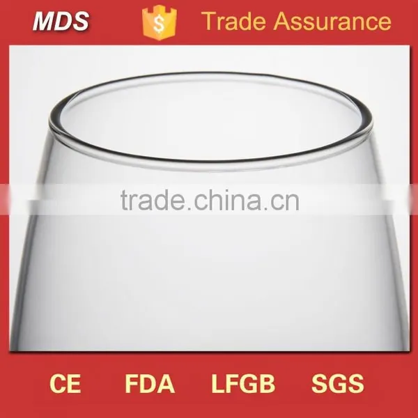 Glassware Manufacturers Thick Stemless White Wine Glass Quality Choice photo-3
