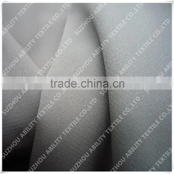 Korean Wool Silk Crepe Fabric photo-5