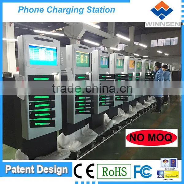 Leading Cell Phone Charging Locker Manufacturer Cell Phone Charger/Mobile Phone Charging Kiosk for IPhone APC-06B photo-3