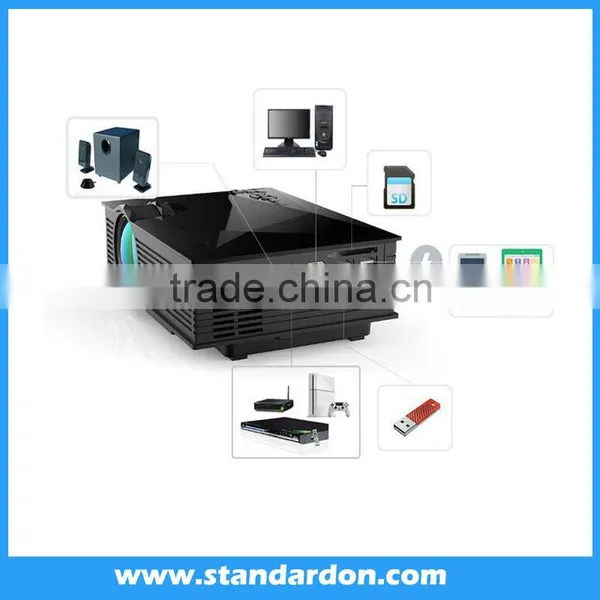 Multi-media Mini 800 Lumens Portable LED Projection Micro Home Theater
