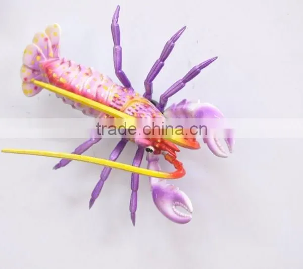 5 Inch Plastic Lobster Animal Refrigerator Magnet, Magnetic Sticker photo-5