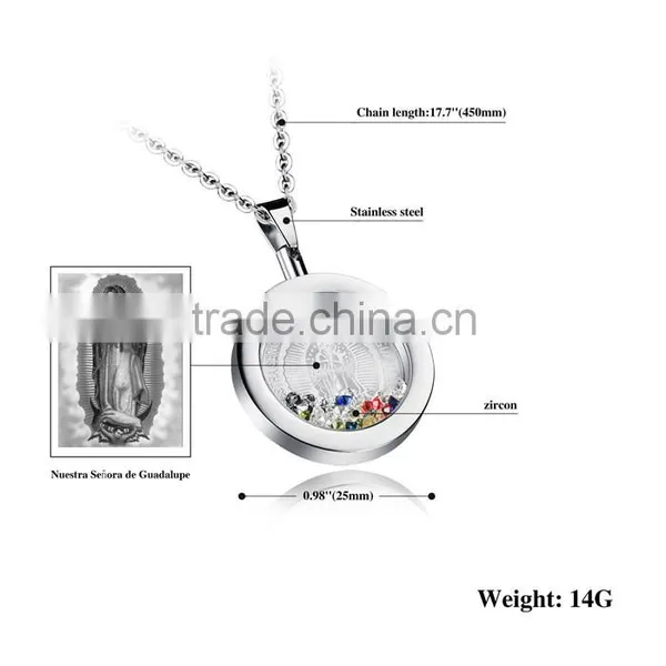 Latest Design Fancy Madonna Pendant for Girls photo-6