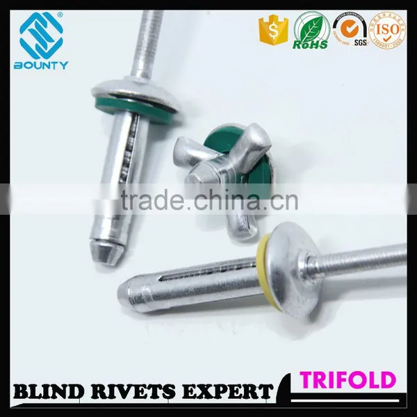HIGH QUALITY FACTORY LEAKAGE TRIFOLD BLIND RIVETS FOR GLASS CURTAIN WALL photo-2