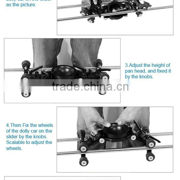 High Quality Wieldy Camera Slider Dolly photo-5