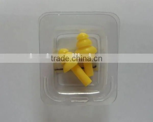 Brand Silicone Ear Plugs SNR:27db Silicone Ear Plugs With String Polyurethane Material Ear Plug Stop Noise Silicon Ear Plug photo-3