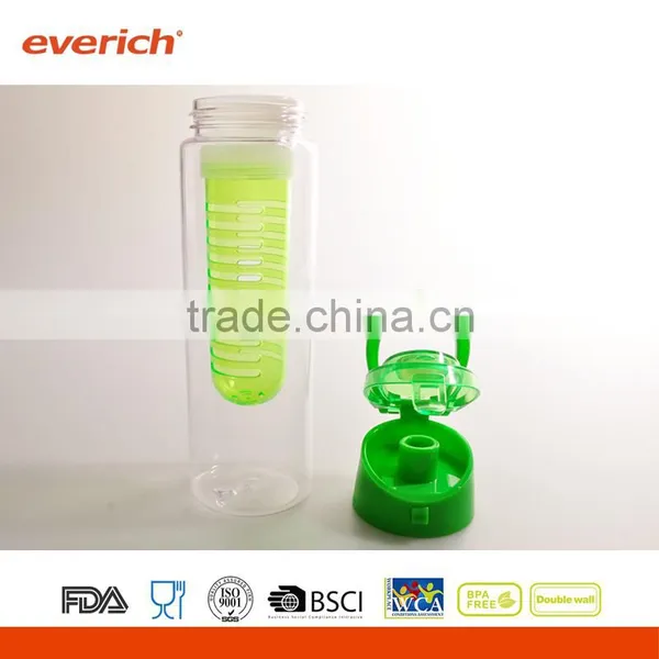 New Style Fruit Infuser Water Bottle Made of Durable Tritan photo-3