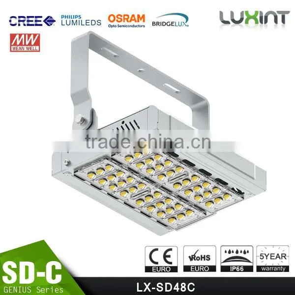 Adjustable Bracket CE Rohs Meanwell Driver 100-140lm/W Different Beam Angle Modular Design 40W Outdoor LED Tunnel Lamp photo-3