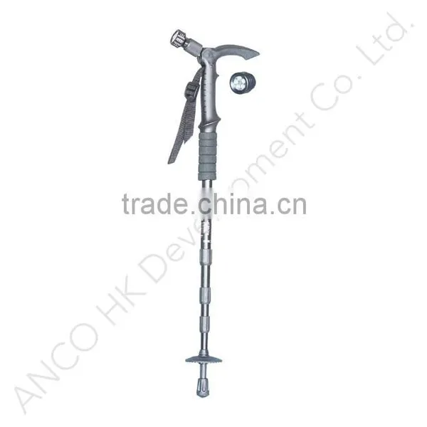 HIGH PERFORMANCE LIGHT WEIGHT TELESCOPIC WALKING POLE