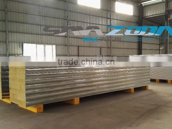 High Quality Rock Wool Sandwich Panel photo-3