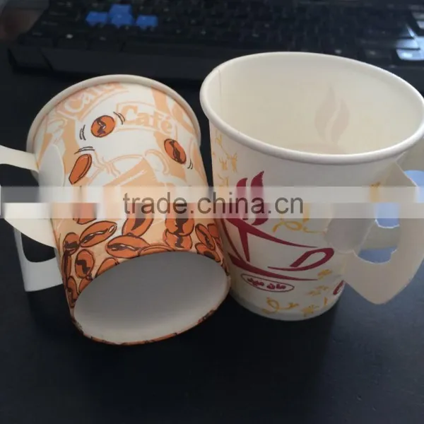 Disposable Paper Coffee Cup With Handles photo-3