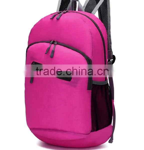 High Quality Waterproof Foldable Backpack, Cheap Plain Backpack photo-2