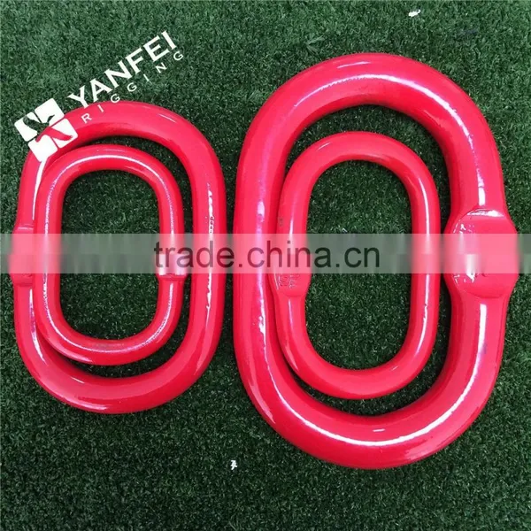 Rigging Hardware Red Color Painted G80 Alloy Steel Forged Chain Master Link photo-6