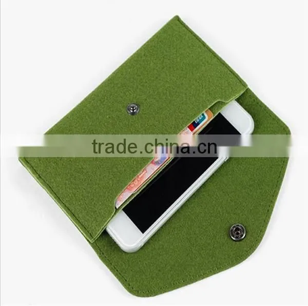 Phone Bag For IPhone 6 6S Plus 5.5 Inch Casebags Mobile Phone Bags Cases Case Cover Wool Felt Wallet
