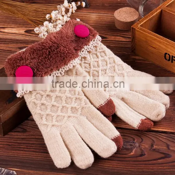 Best Seller Colourful Design Touch Screen Gloves For Christmas photo-4
