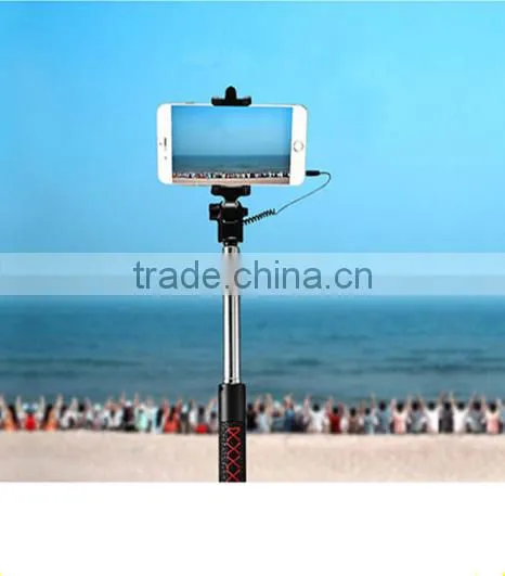 Wholesale Real Leather Monopod Selfie Stick With Foldable photo-6