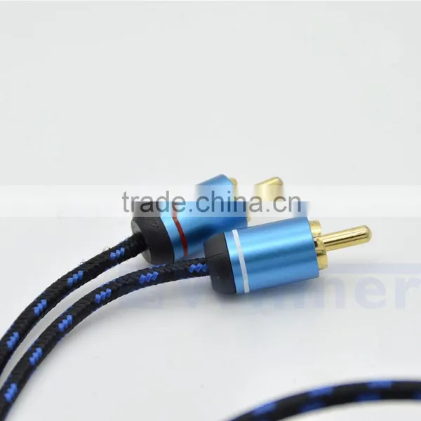 2RCA Stereo Audio Cable - Dual RCA Plug M/M 2 Channel Cable photo-4
