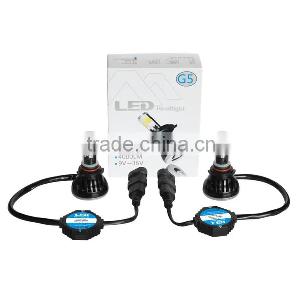 Led Car 9005 9006 80W 8000LM COB G5 Auto Led Headlight Car Led Headlamp Kits Light photo-5