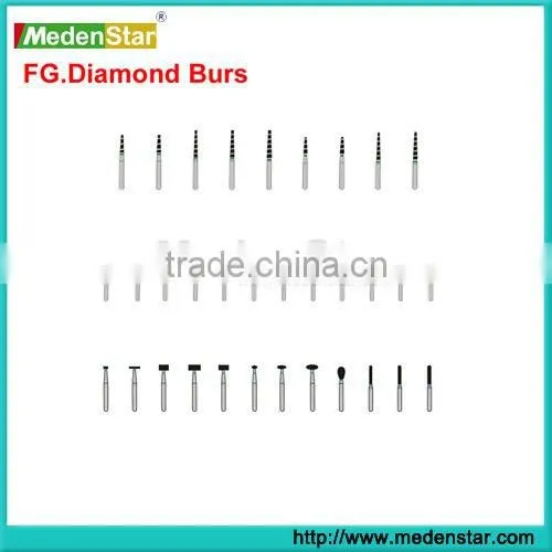 Popular Diamond Dental Burs / Mani Diamond Burs
