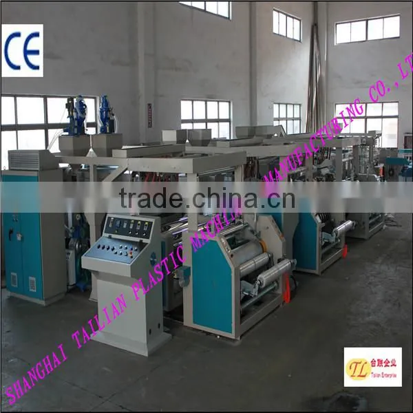 Three Layer Co-extrusion Stretch Film Machine photo-4
