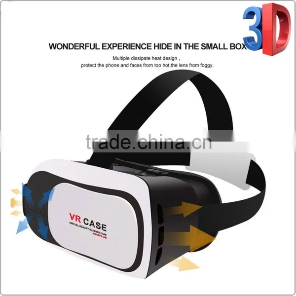 High Quality vr Box 2.0 Virtual Reality 3d Glasses With Controller