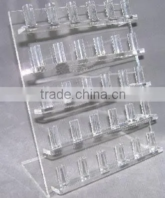 Acrylic Finger Ring Jewelry Display Stand, Finger Ring Display Rack photo-5