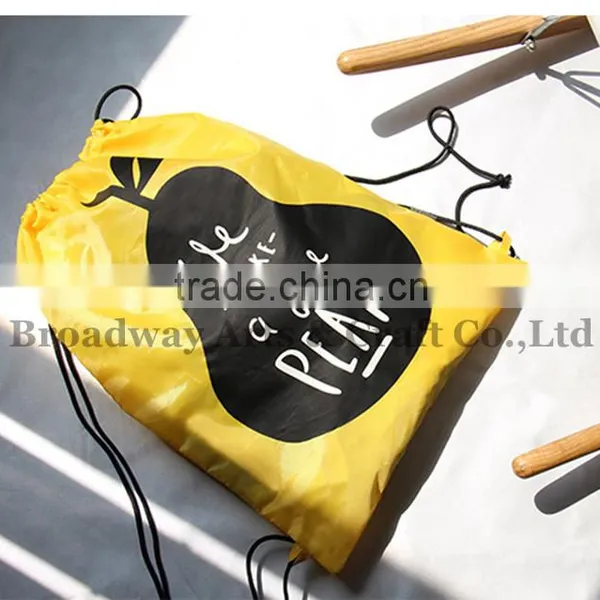 Polyester Drawstring Shopping Shoe Bag for Wholesale photo-6