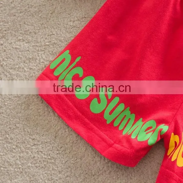 (TK1080) Green 2-6Y Neat Boy Summer Sets Wholesale Casual Sweat Suits for Little Boys photo-6