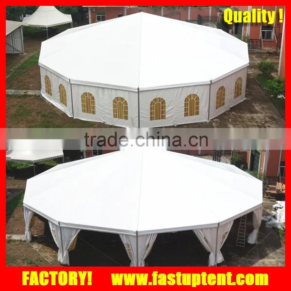Big Aluminum Frame PVC Round Circle Dome Multi Side Tent for Wedding Events Party photo-6