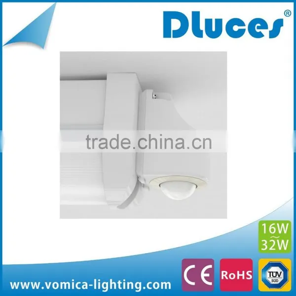 16W Sensor Led Tube With Motion Sensor T8 Tube 2ft PIR Sensor Led Tube Ceiling Light With CE RoHS photo-2