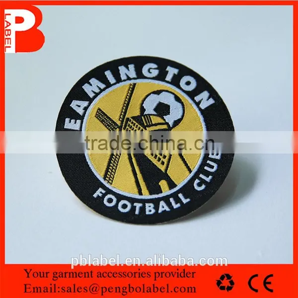 Eco-friendly Directly Factory Customized Cheap Merrowing Woven Patches for Baby photo-2
