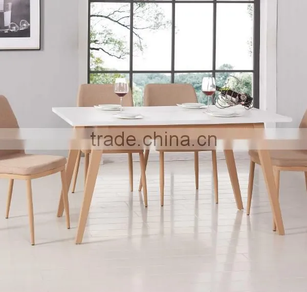 Modern Dinning Room Furniture MDF Dinning Table and Chairs