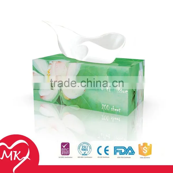 Exported Only Manufactured in China Paper Box Wrapped Personalized Toilet Paper