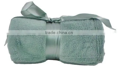 Soft Various Color Coral Cheap Fleece Gifts Promotional Blanket photo-2