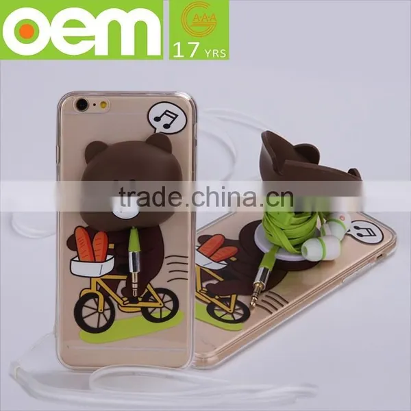 Factory Direct Sales Custom Design Newest Waterproof Silicone Mobile Phone Case for Iphone 6 photo-5