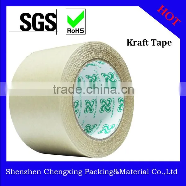 Hot Sale!!! Strong Adhesive Kraft Paper Tape