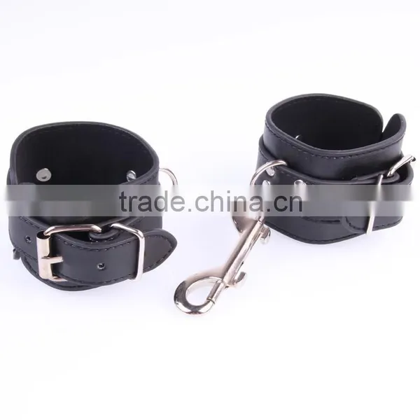NEW Strong PU Handcuff. Wrist Bondage Restraints, Wrist and Ankle Restraint,sexy Restraint Set photo-2