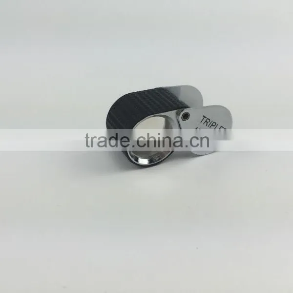 Gem 10x Fold Magnifier Leather Bag Gem Loupe photo-4