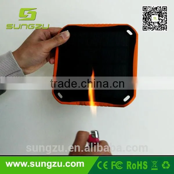 5600mah Factory-supply Window Solar Charging External Battery for Smartphone Series With Big Full Led Light photo-5