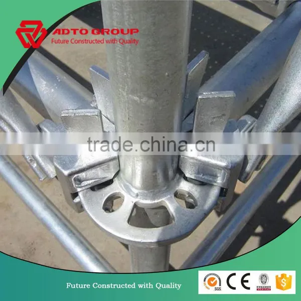 24" Construction Material Ringlock Scaffold System Screw Jack photo-3