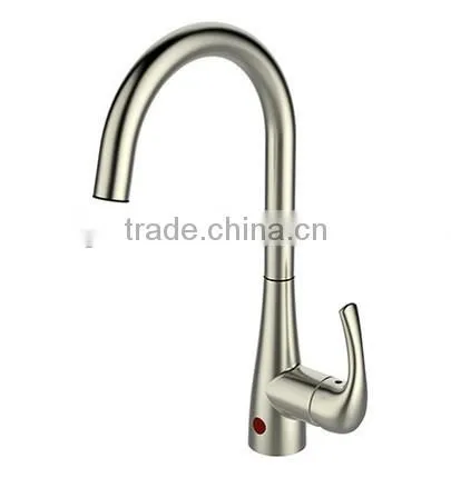 CUPC NSF AB1953 Montion Sense Pull-Down Kitchen Faucet With Brushed Nickel PVD photo-2