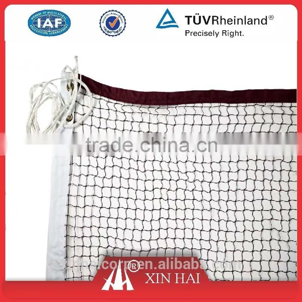 Standard match badminton net