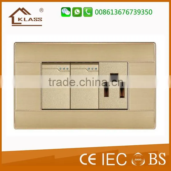 US CANADA Wall Socket 3 Gang America Electrical Outlet Plug Socket American photo-4